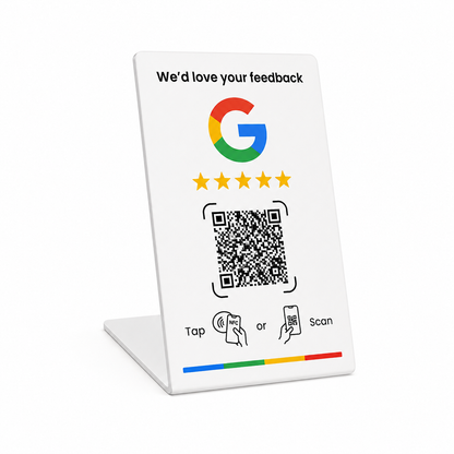 ReseñasTap NFC™ — Placa Inteligente para Reseñas de Google