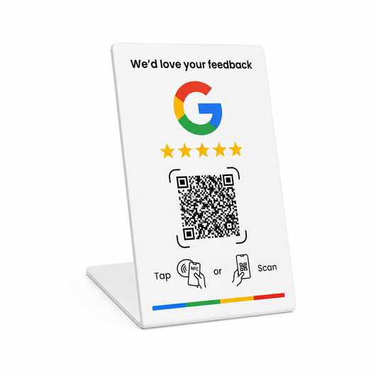 ReseñasTap NFC™ — Placa Inteligente para Reseñas de Google